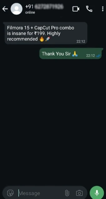 Customer review screenshot 2